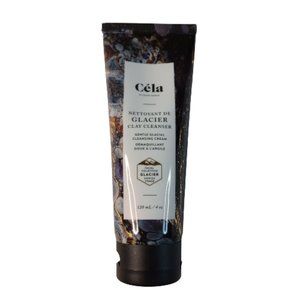 CELA Glacier Clay Facial Cleanser Makeup Remover Full Size 4 Oz / 120 ml NEW